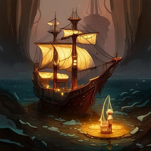 AI Generated Ship Image