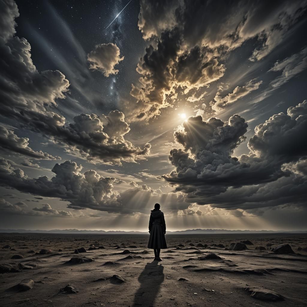 Hyperrealistic Stars Pulsating in the Darkness of Space