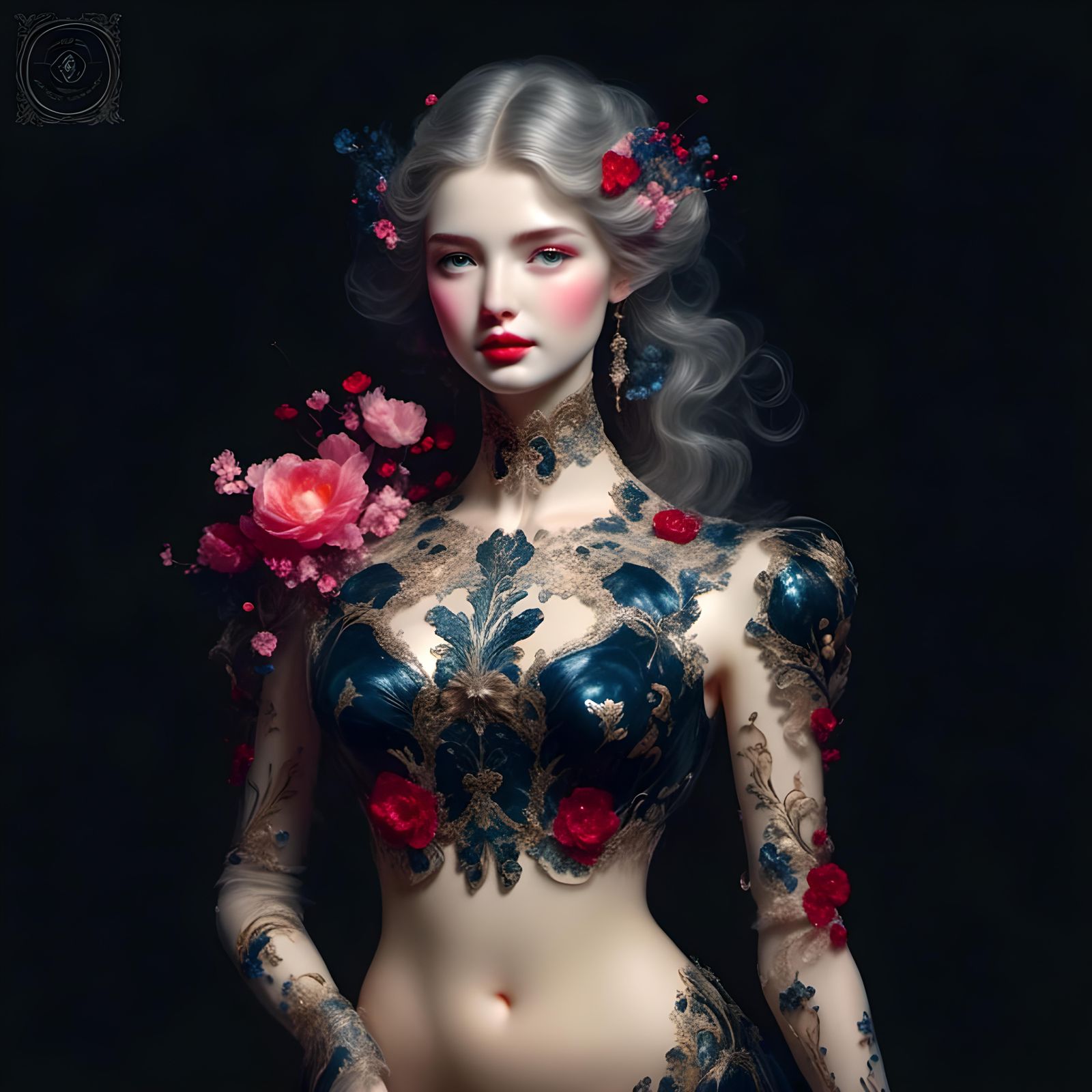 Faerie Cowboy Couple in Dystopian Dreamscape