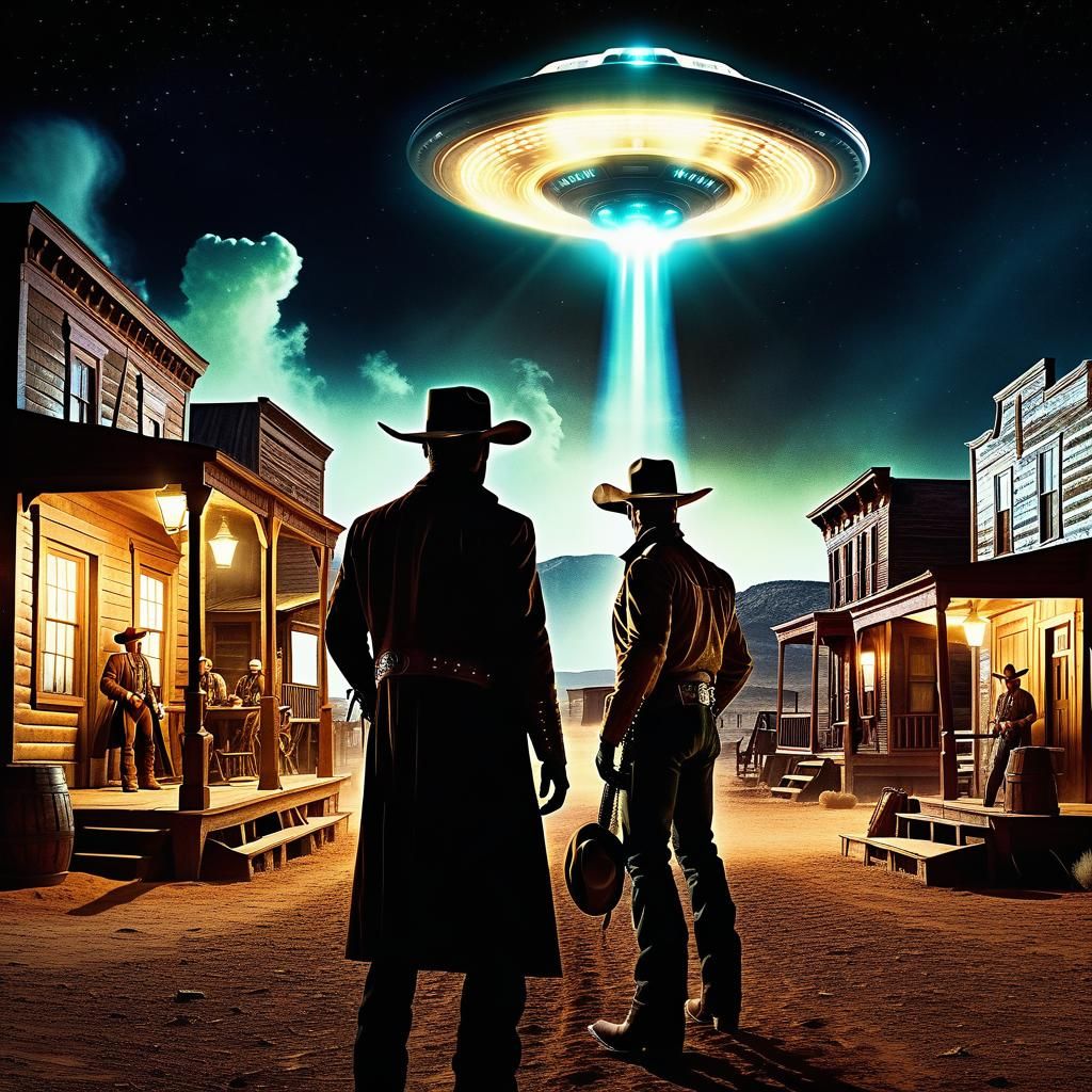 Time Clashes: Cowboys & a UFO!!!!!
