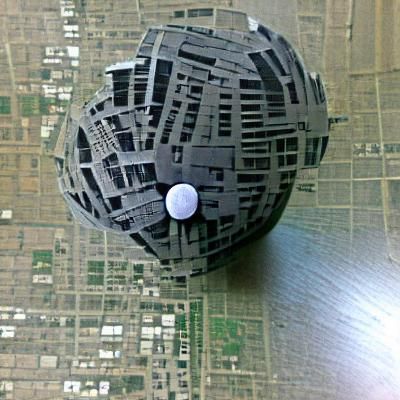 Death Star in Lynchian Void