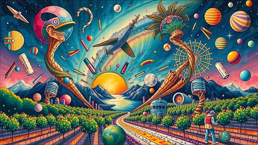 Bold Geometric Shapes in Vorticism Art