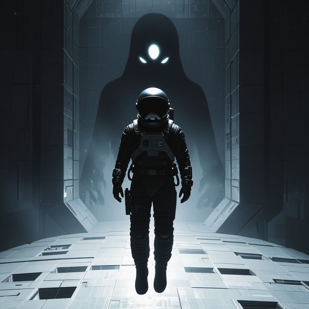 Astronaut's Encounter: Eerie Presence in Deep Space