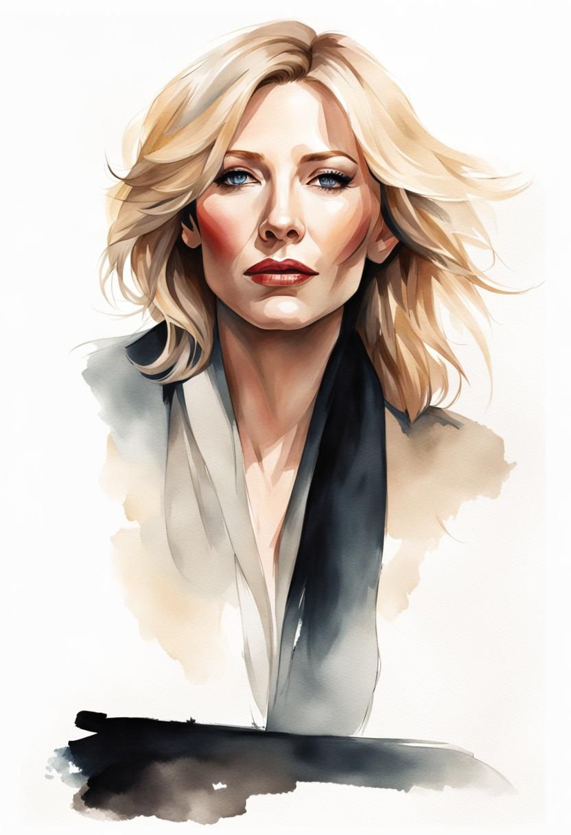 Schauspielerin schaut "Blue Jasmine "  1/2