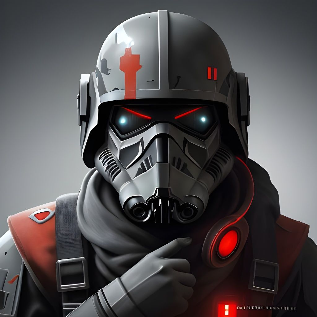 Helghast Mask in Scout Trooper Style