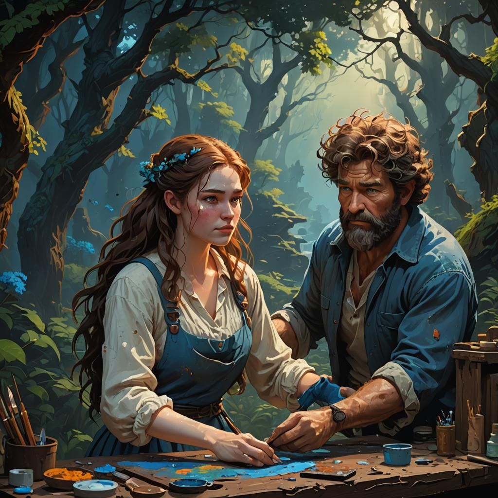 painting lesson