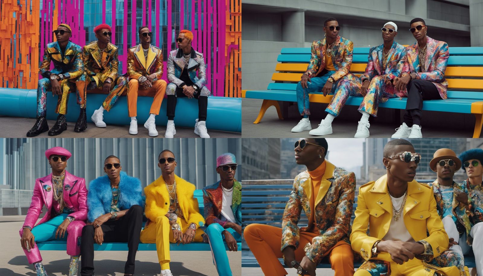 Brutalist Megapolis: Supermodels in Sci-Fi Streetwear