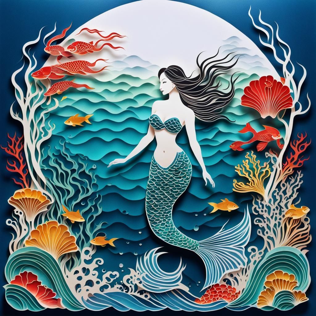 Paper Mermaid