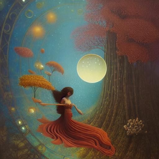 Imagination as Sensory Frequency: Fairytale Mixed Media