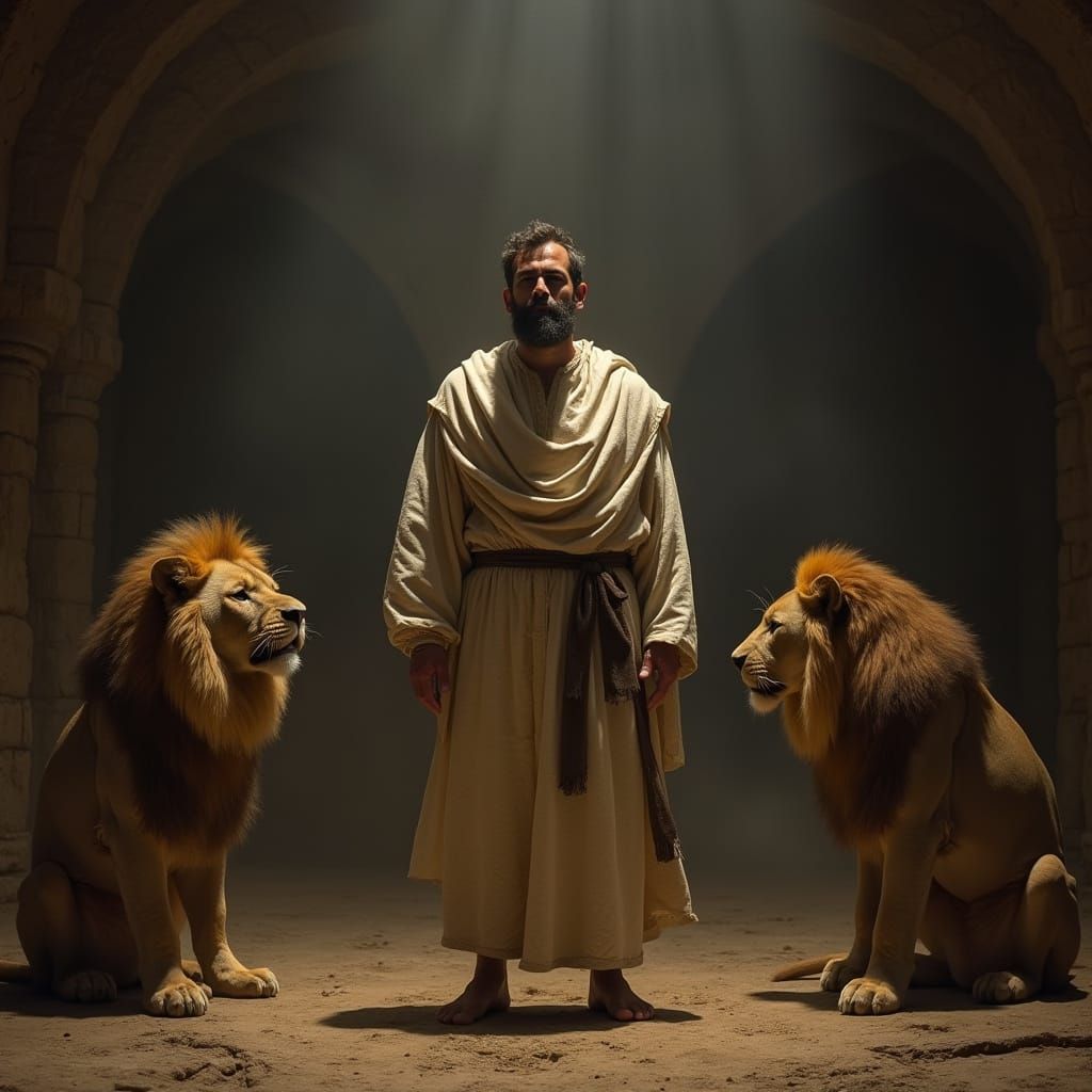 Daniel in the Lions' Den: Classical Realism