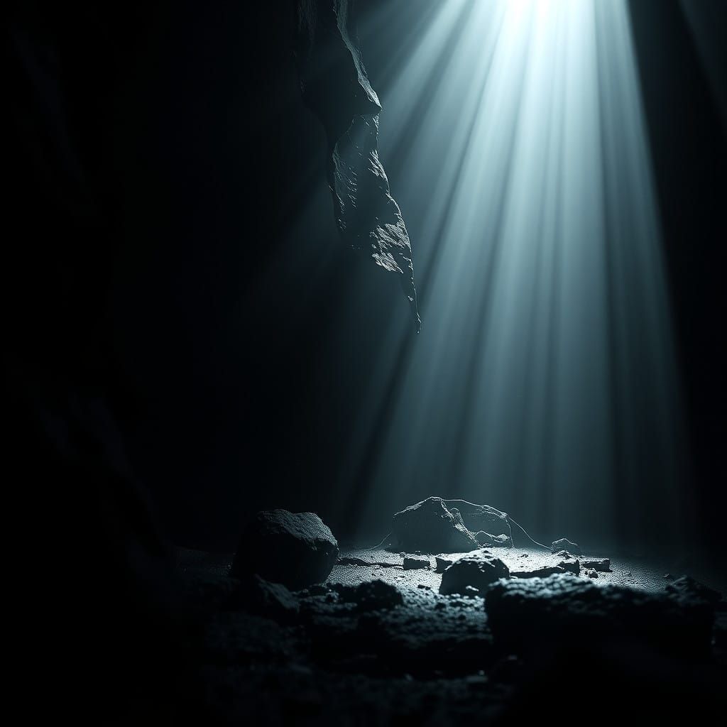 Surreal Dance of Light and Shadow