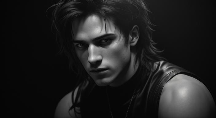 Shy Dancer Under Neon Lights