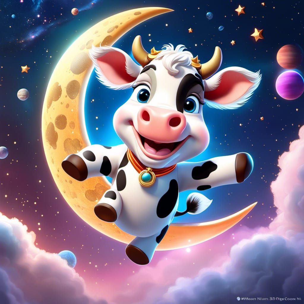 ...The Cow Jumped Over the Moon...