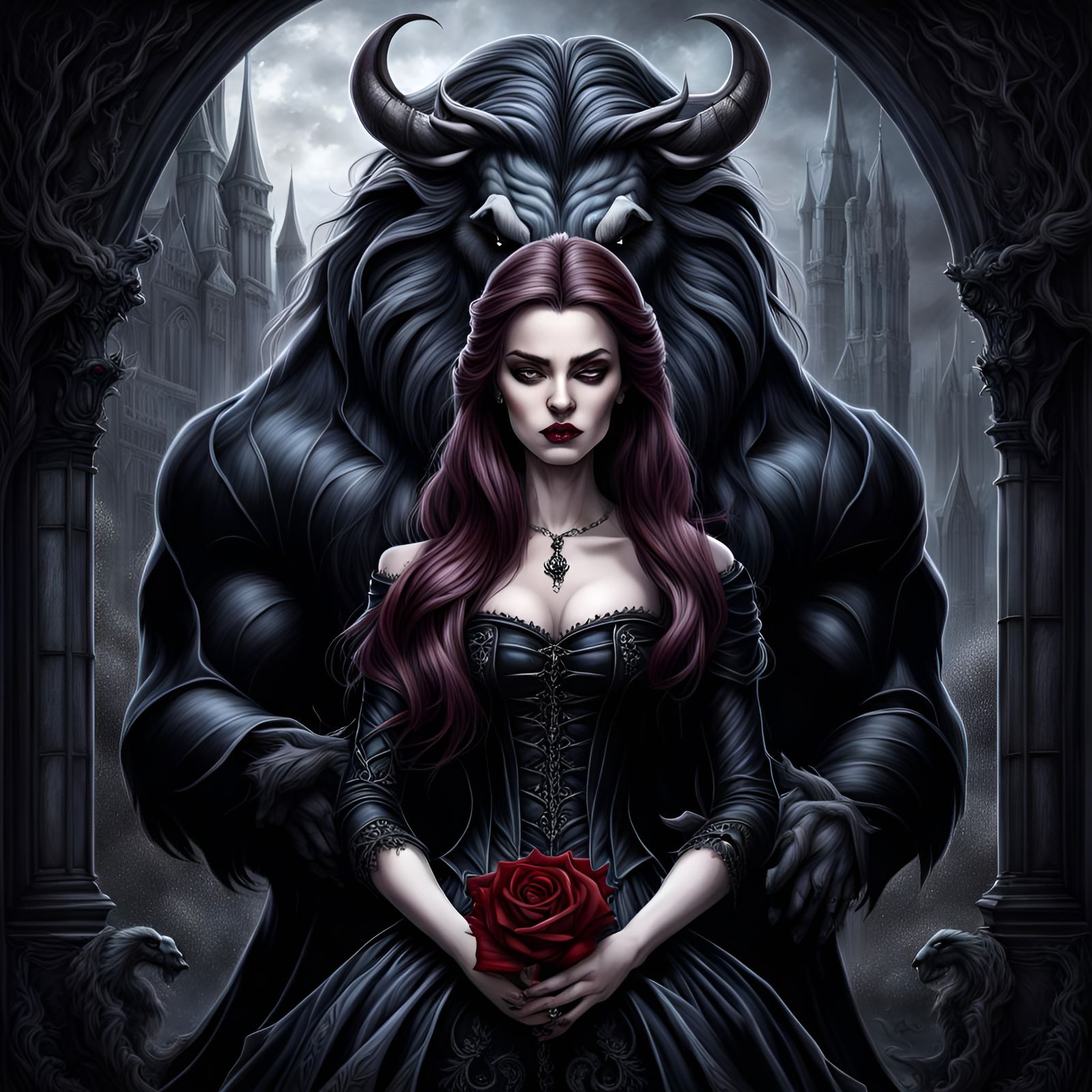 Dark Fantasy - Belle and the Beast