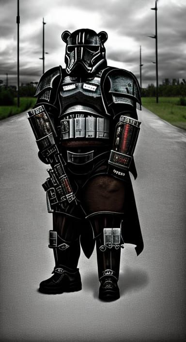 Death watch Dark-trooper Bear Storm Shadow ARC Tro...