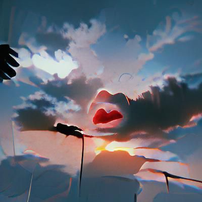 Dreamy Sunset of Remembrance