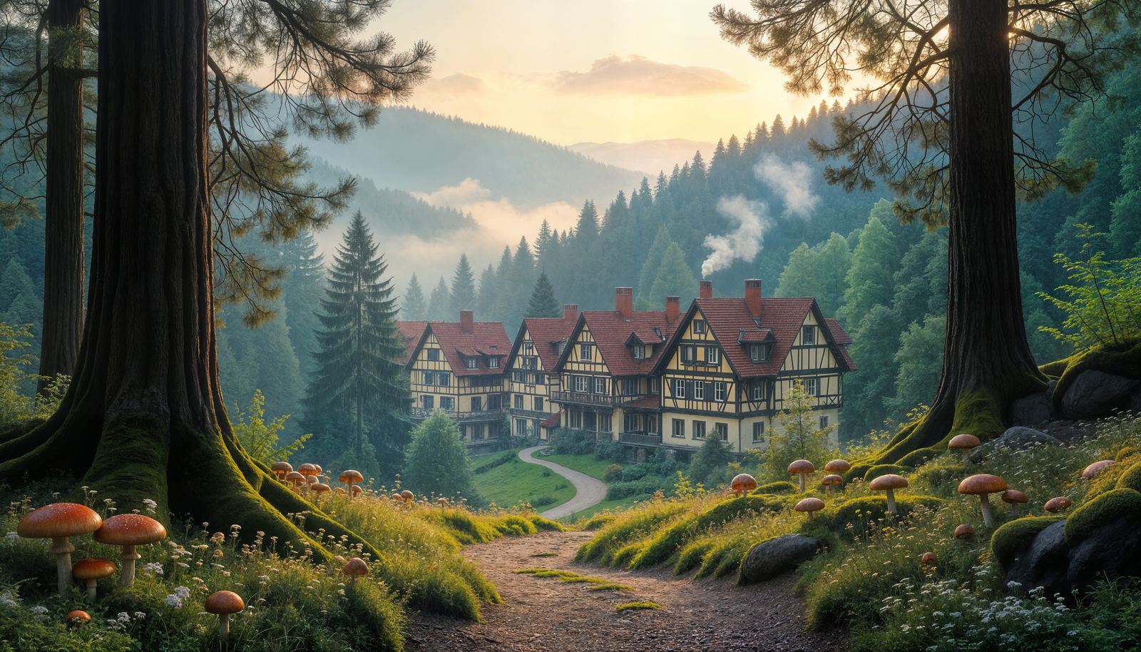 Enchanted Forest Spa Village in Germany