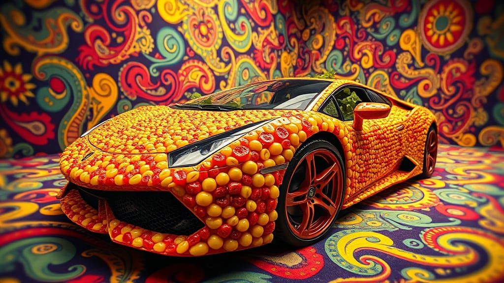 The car ran on distilled apple brandy that was made spontane...