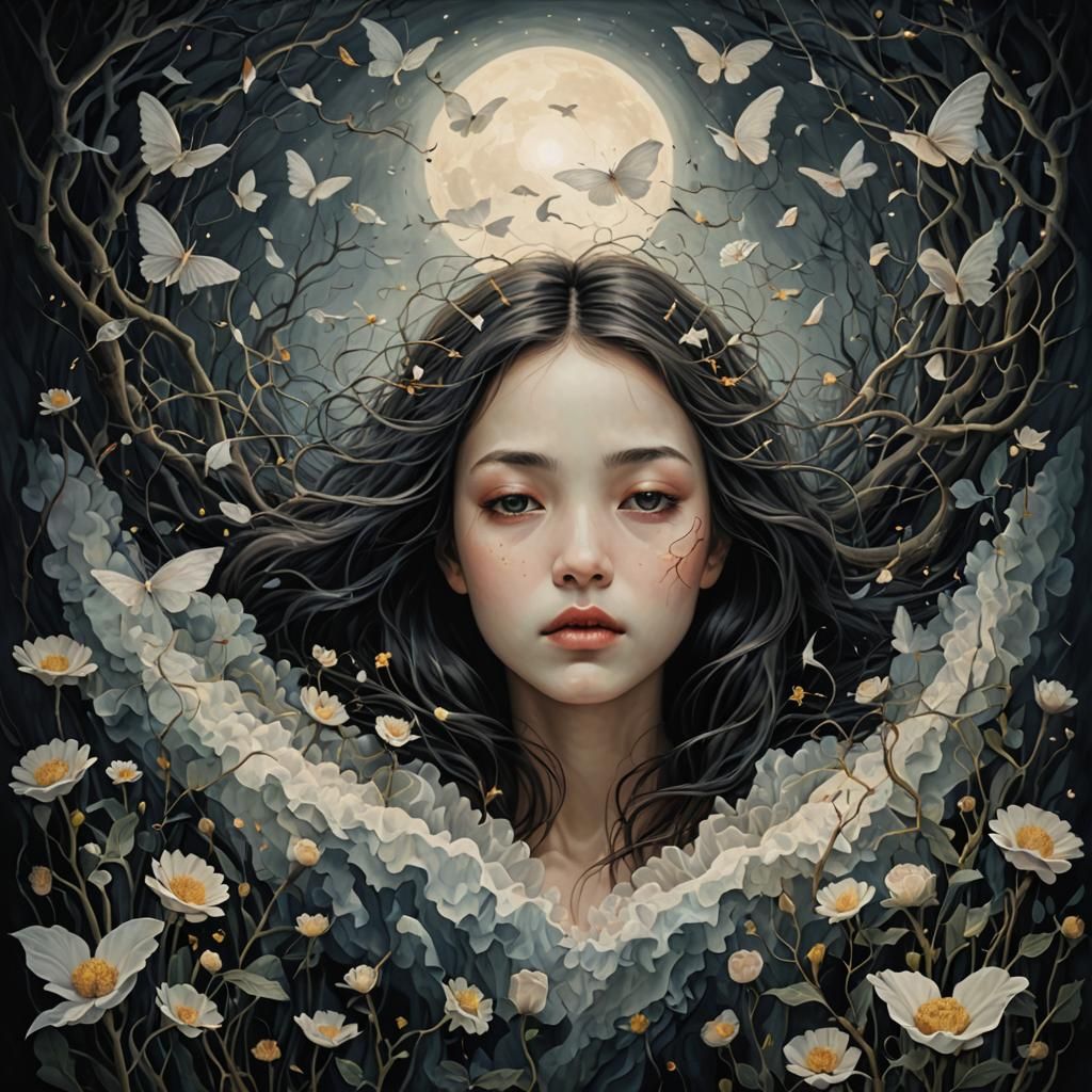 Dreaming Fear: AI Generated Image