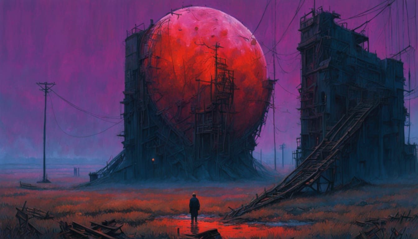 Eerie Biomechanical Portal to Another World