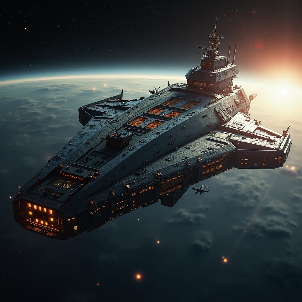 Starbase Horizon: A Cinematic Space Station