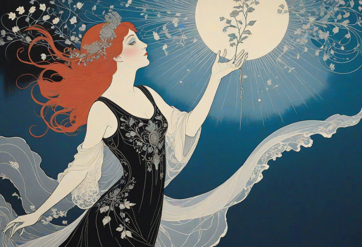 Orientalist Art in Art Nouveau Style