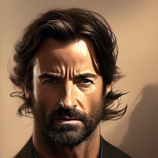 Futuristic Detective Portrait in Sci-Fi Style