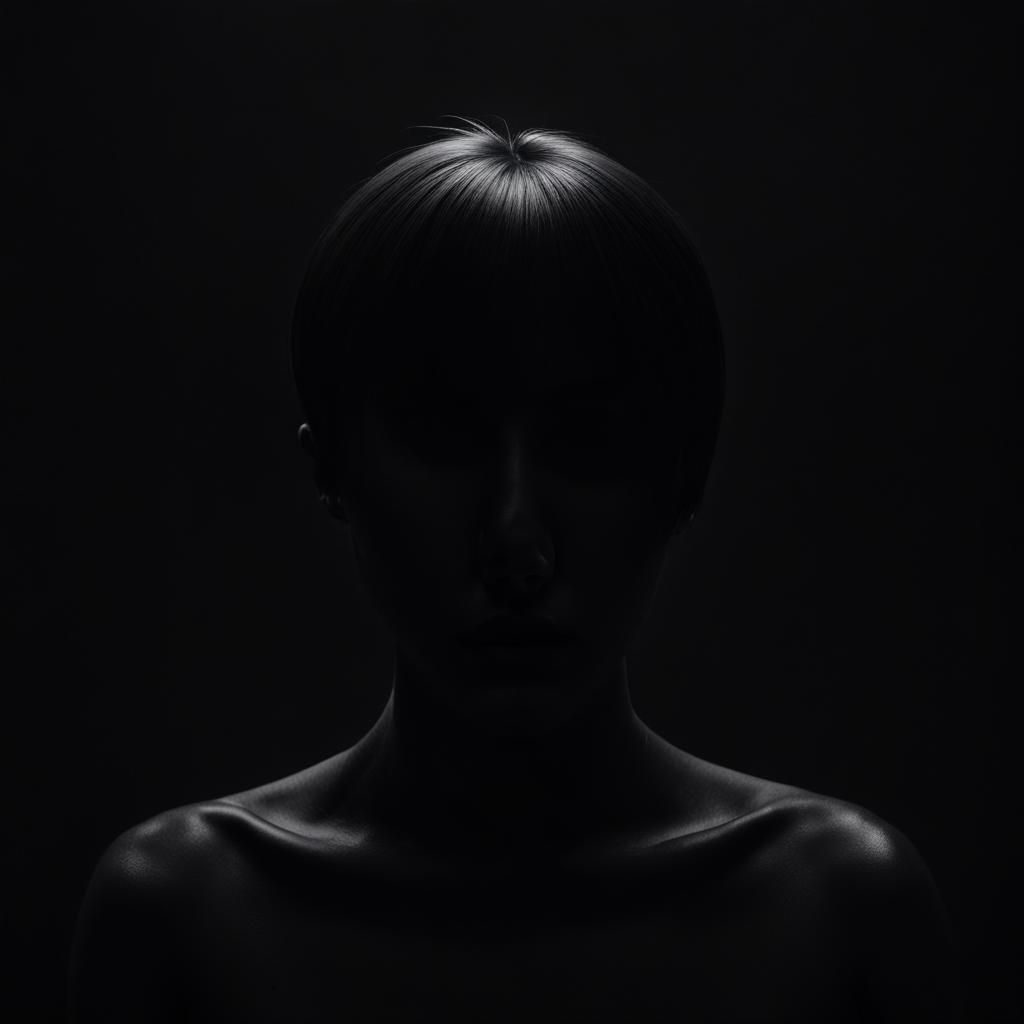 Monochrome: A Completely Black Image