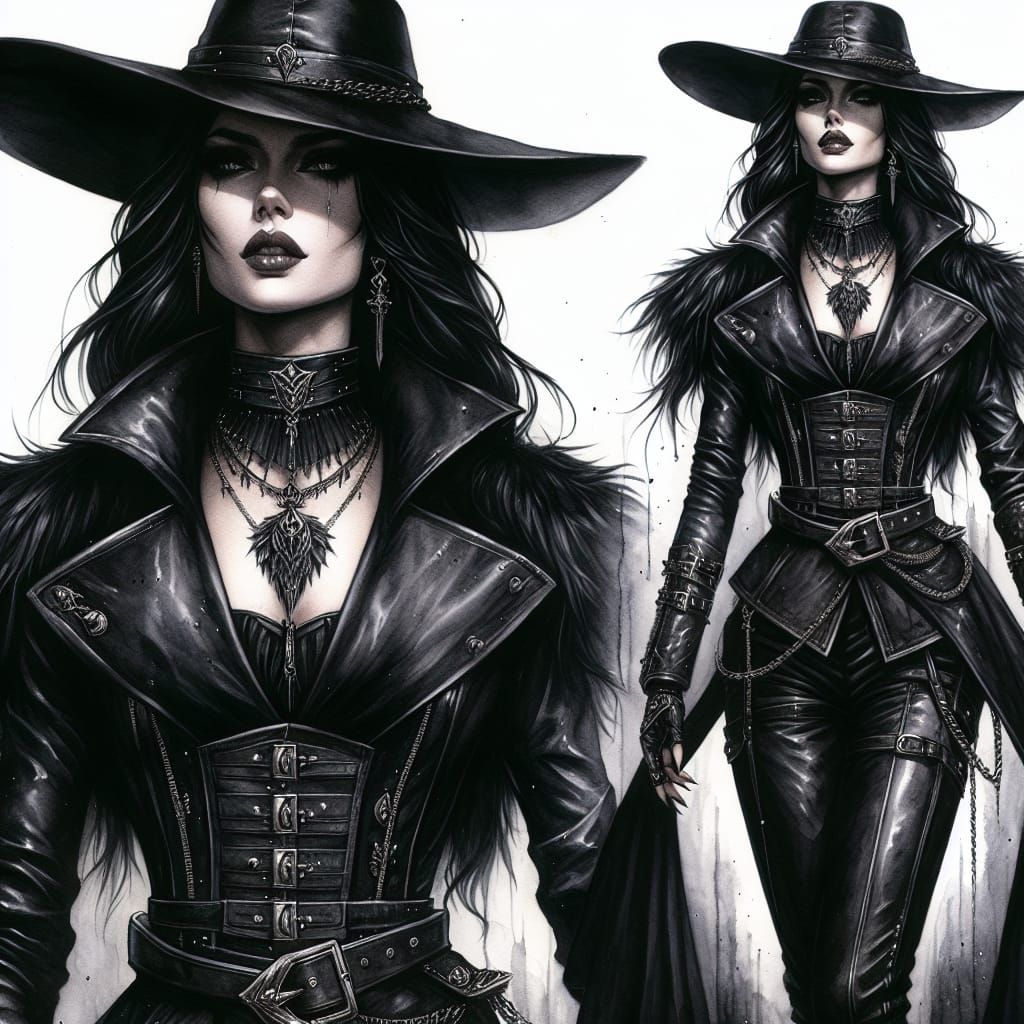 Gothic Noir Elegance