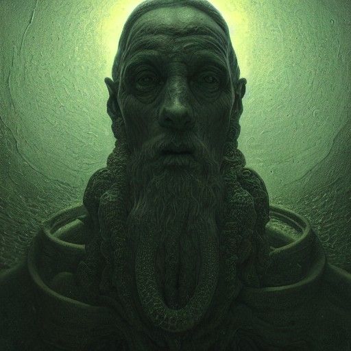 Sagittarius in Gothic Horror Style