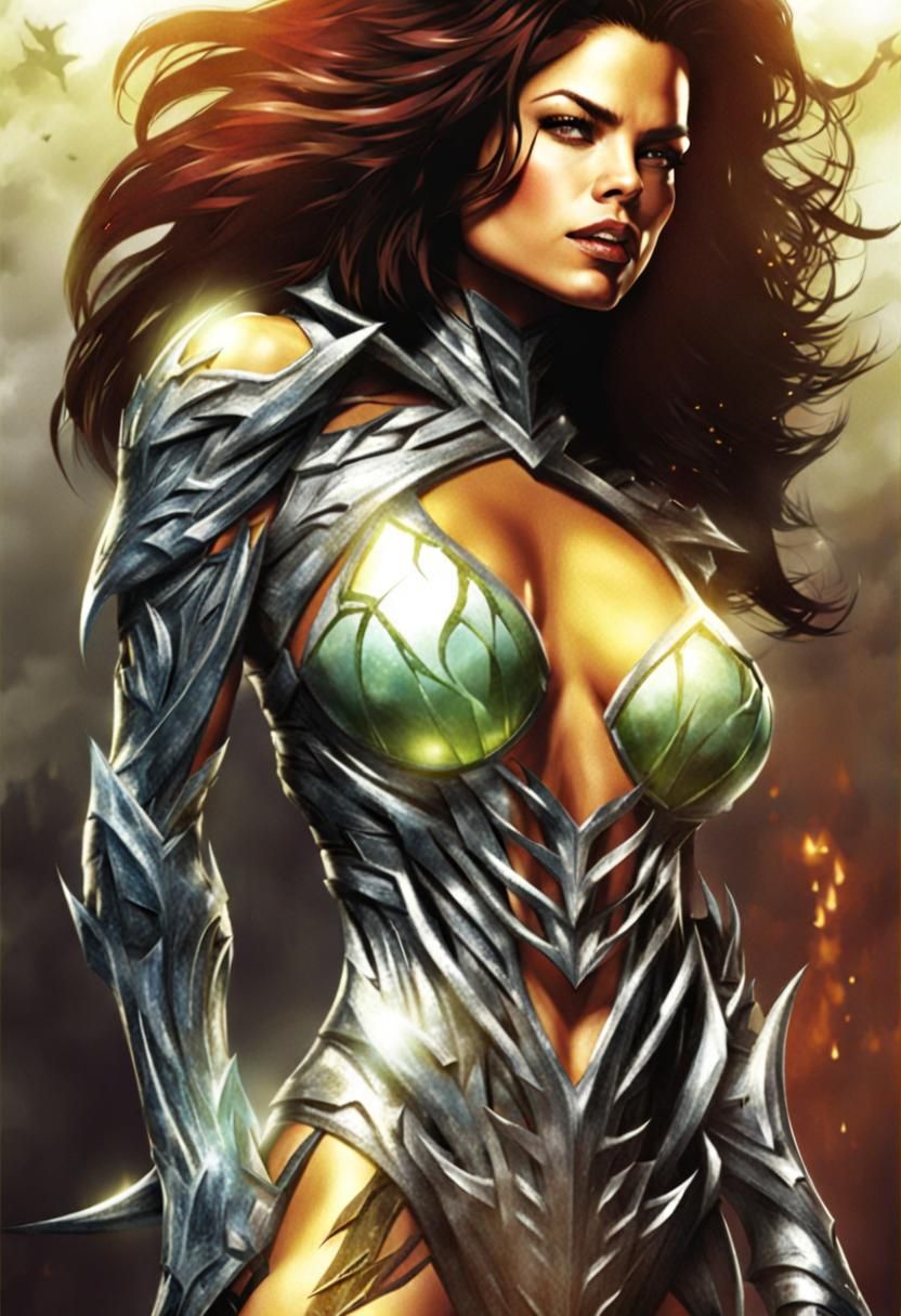 Jenna Dewan as Witchblade: AI Generated Image