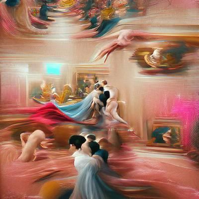 Ballroom Ballerinas: Renaissance Painting on Artstation