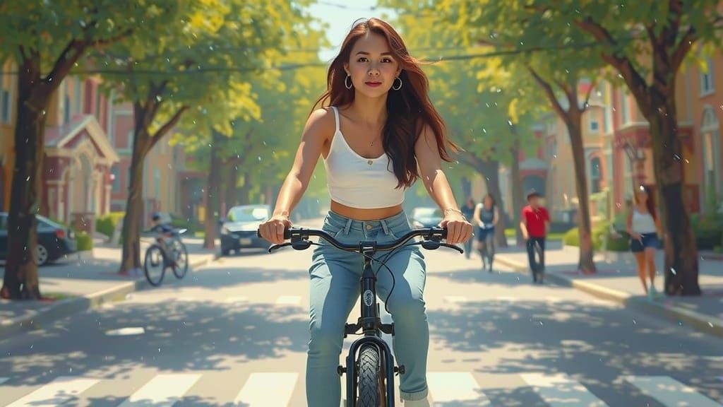 Abandoned Victorian Mansion Under Stormy Sky