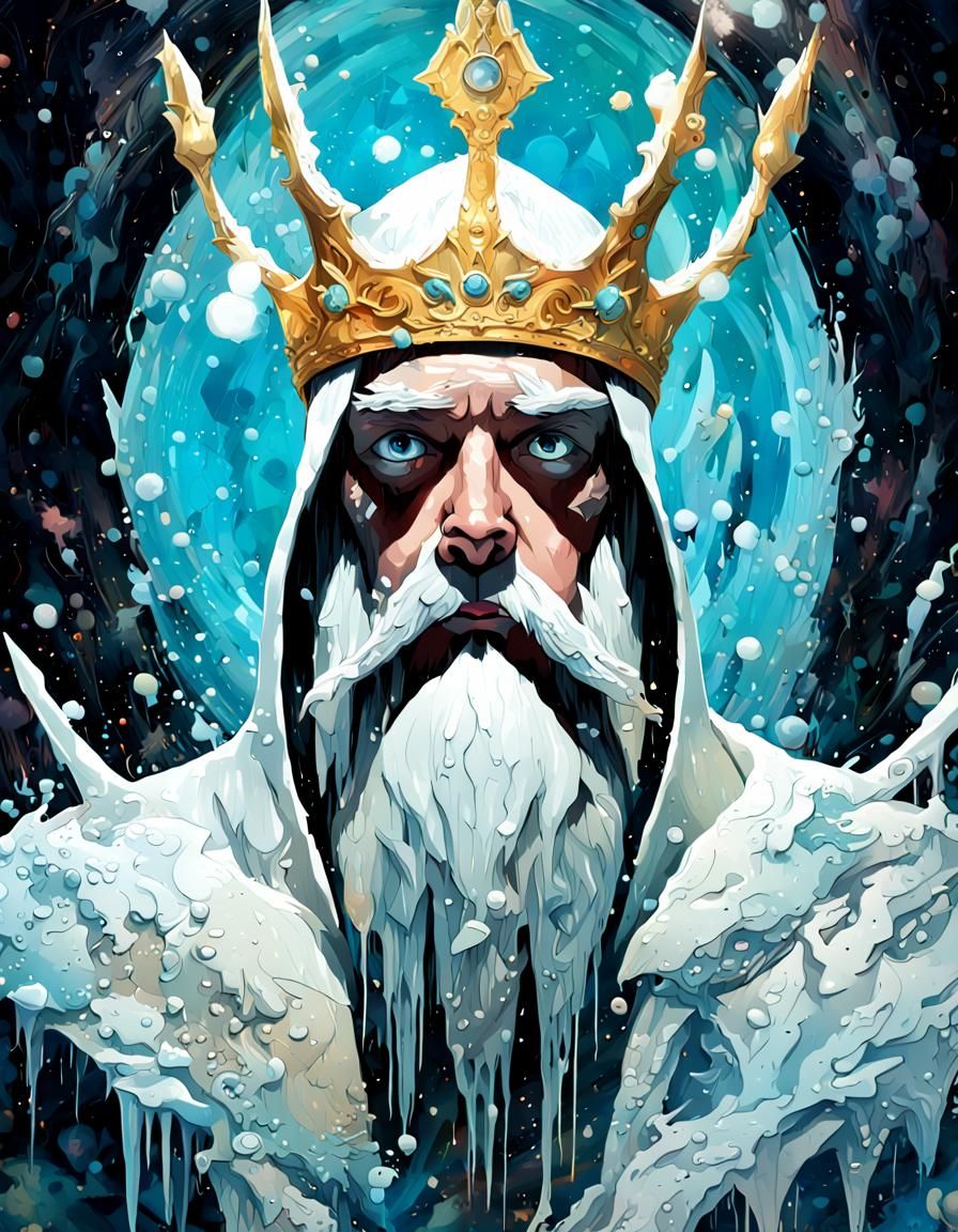 Ice King from Adventure Time