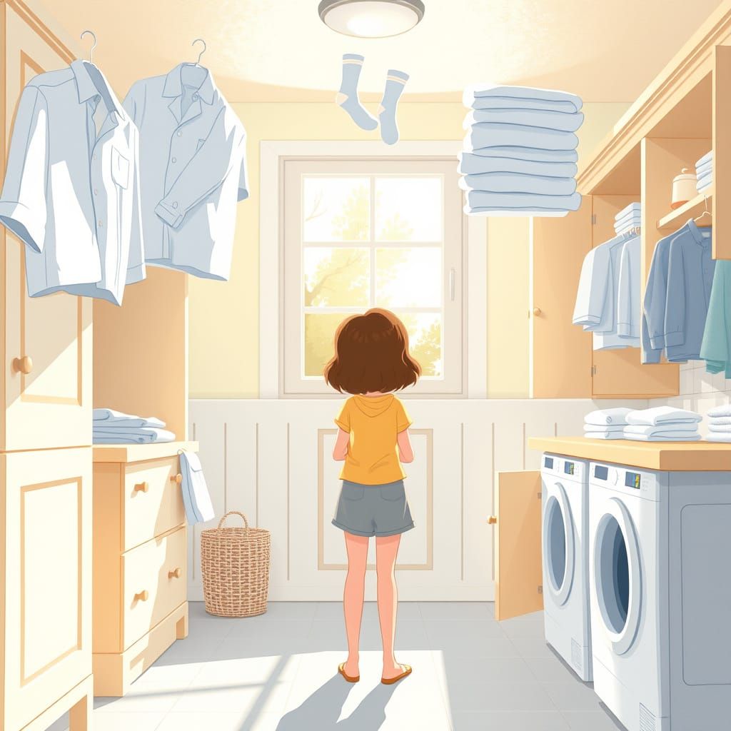 Magical Laundry Room Chore Transformation