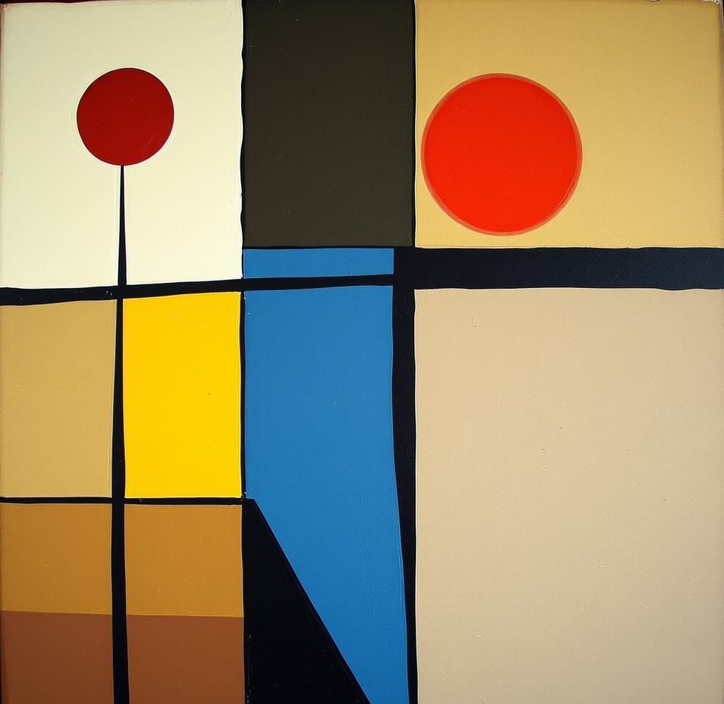Geometric Abstraction in Suprematist Style
