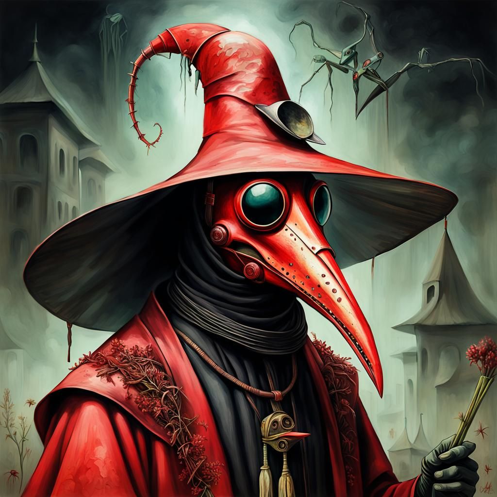 Crimson Plague Doctor