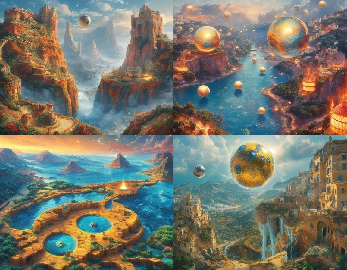 Surreal landscape B evo1