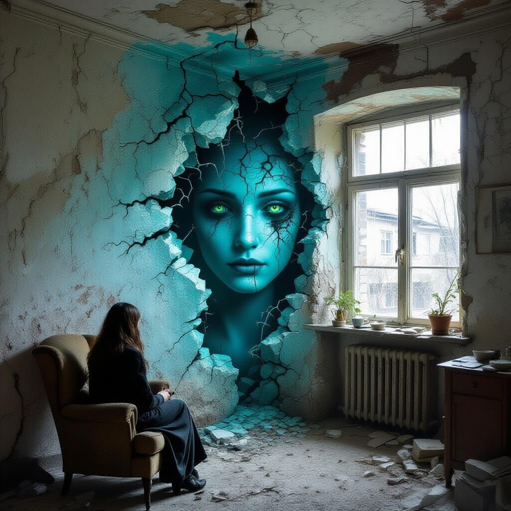 Schizophrenic Psyche Revealed in Dark Surrealist Art