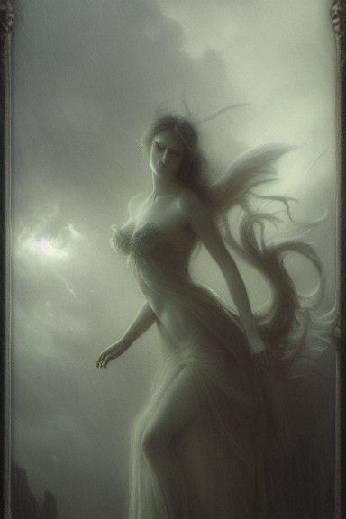 Horrific Stormy Winx Illustration in Doré Style