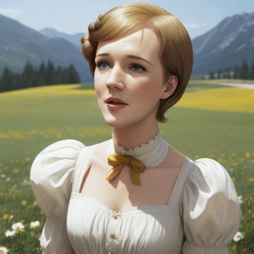AI Portrait of Julie Andrews
