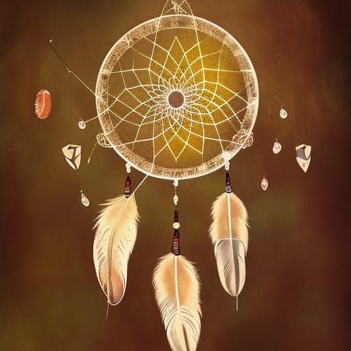 Dreamcatcher in Bedroom: Neovictorian Spraypaint Style