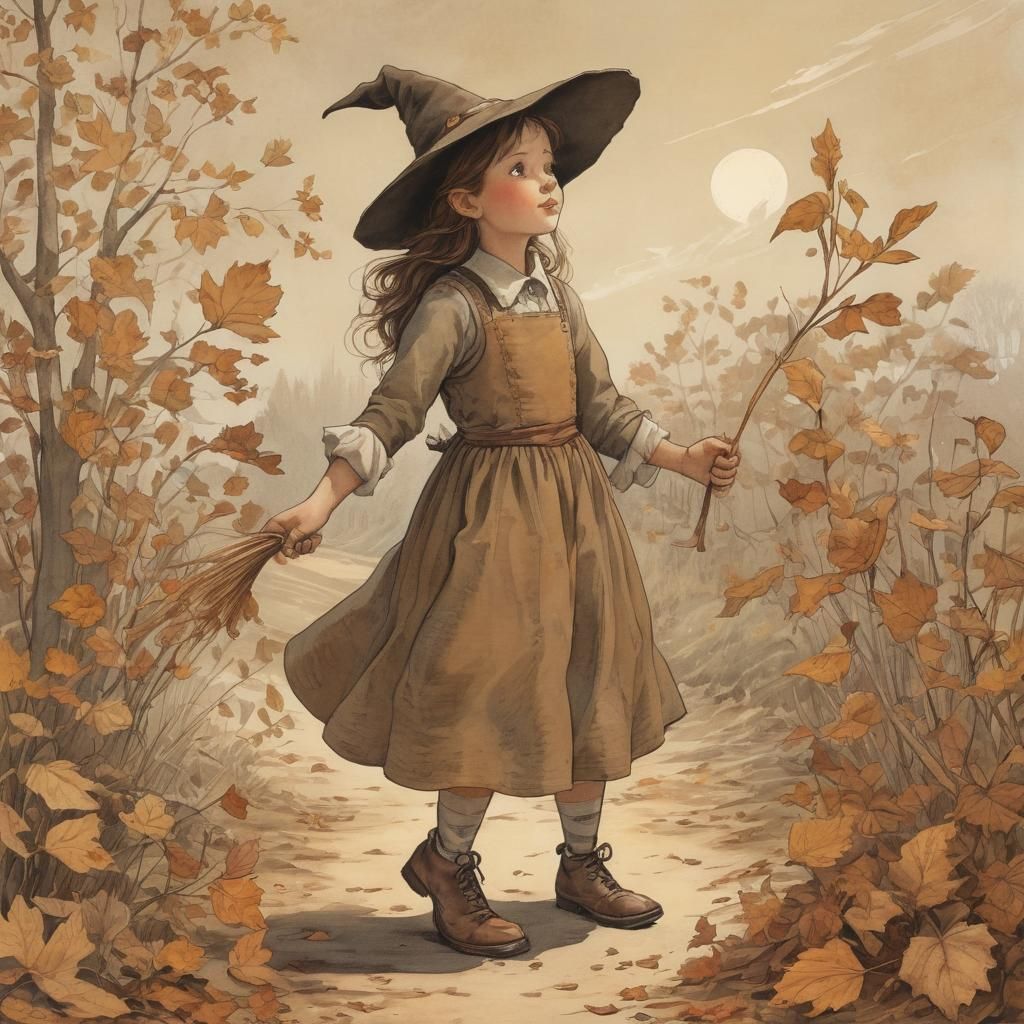 Whimsical Witch Seeks Something Far Away