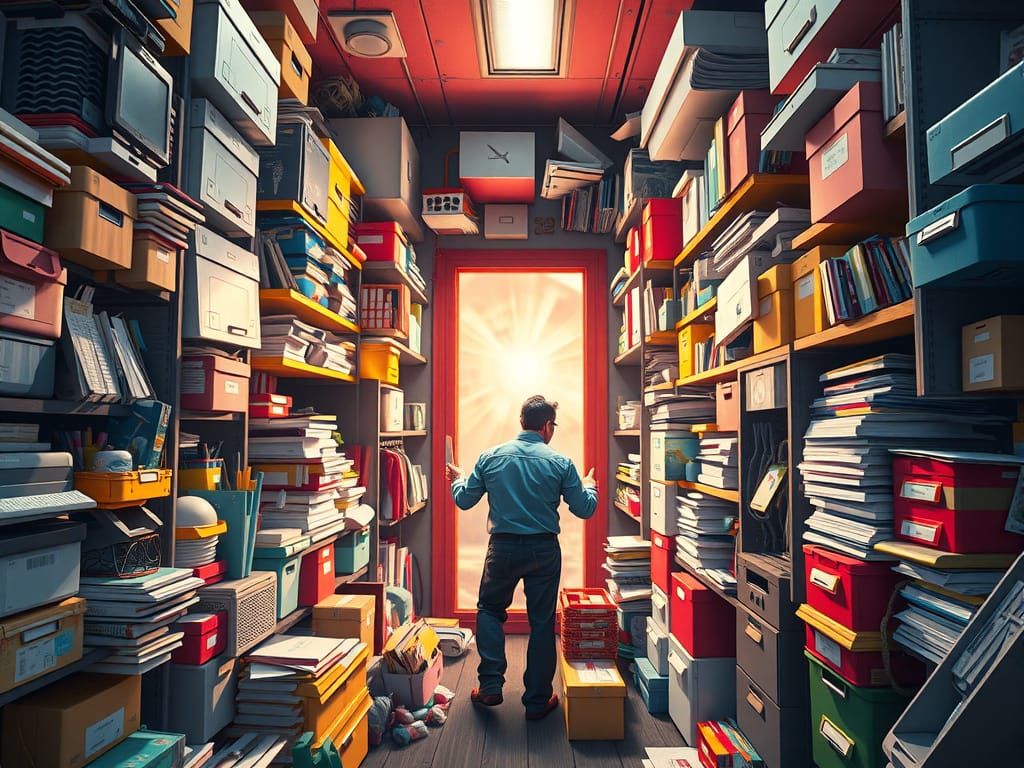 Accountants Discover Portal in Office Closet