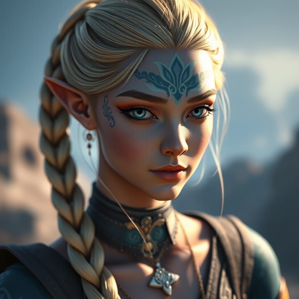 The Avatar's Radiant Form in Celtic-Inspired Fantasy