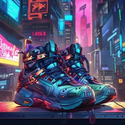 AI Generated Shoes Image