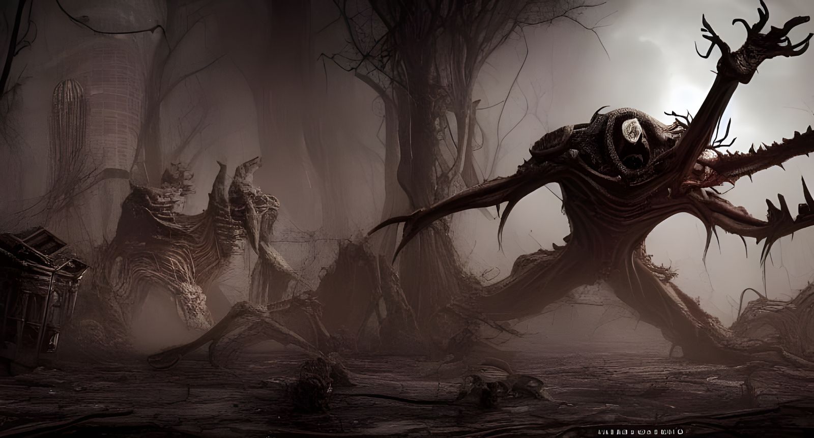 Sinister Post-Apocalyptic Alien Future in Unreal Engine 5