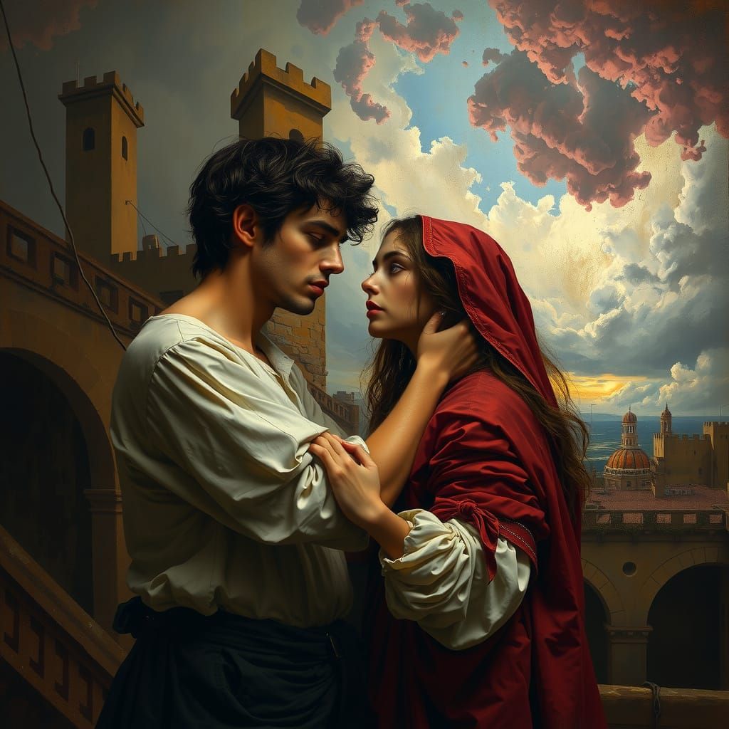 Tragic Star-Crossed Lovers in a Dark and Chaotic Renaissance...