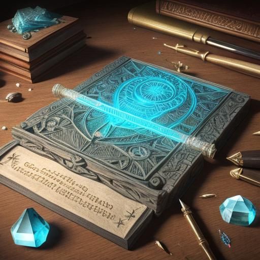 3D Carved Stone Map with Drafting Tools