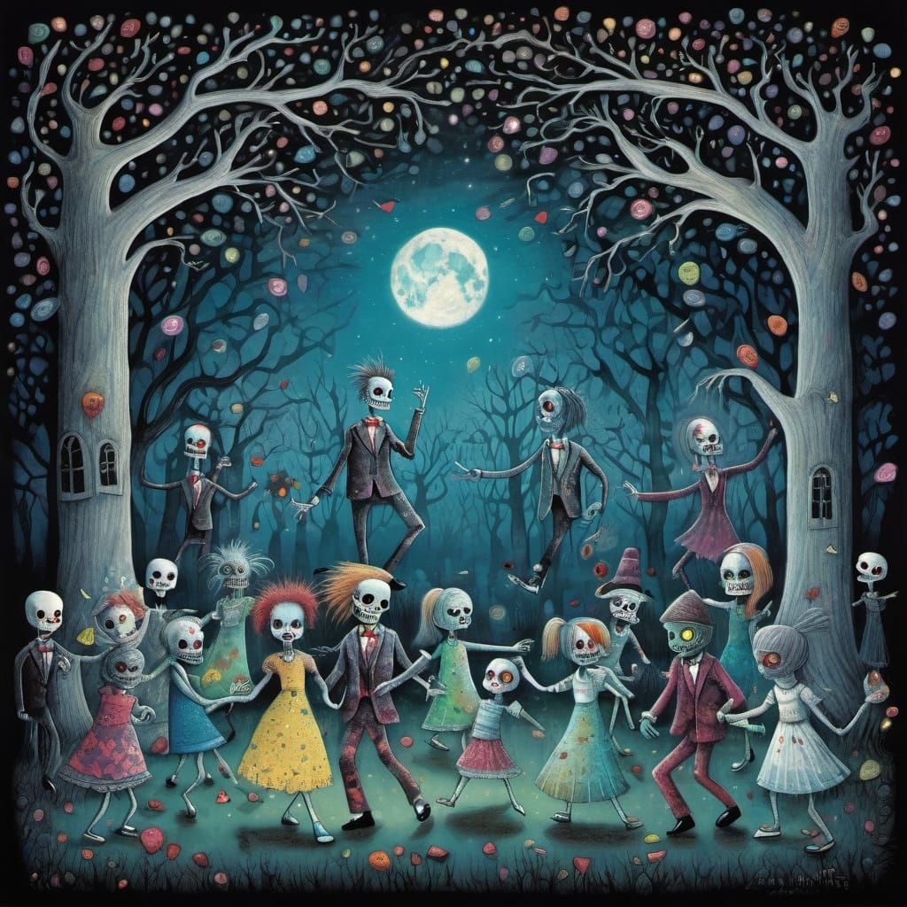 Zombie Prom Night: A Macabre Dance